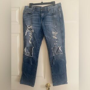 J. Crew Vintage Straight Distressed Jeans Sz 29